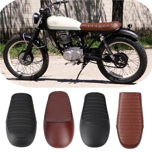 Coussin de Selle Plat Moto Vintage pour Custom CG125 GN - 2