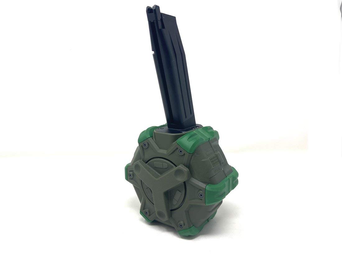 SS AIRSOFT WE Tech 400rds Gas Drum Mag- GBB,
