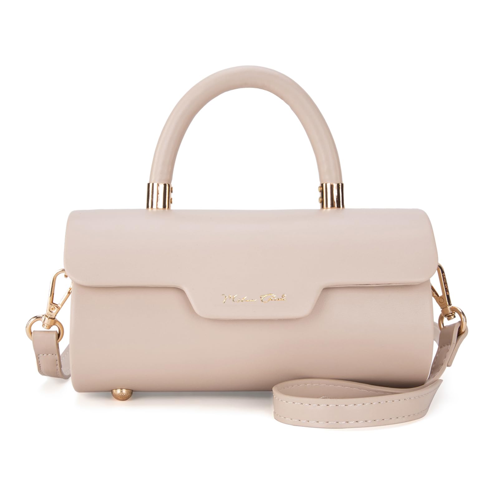 Milan ChivaSmall Bags for Women Designer Mini Top Handle Purse Cute Handbags Barrel Shape Purse