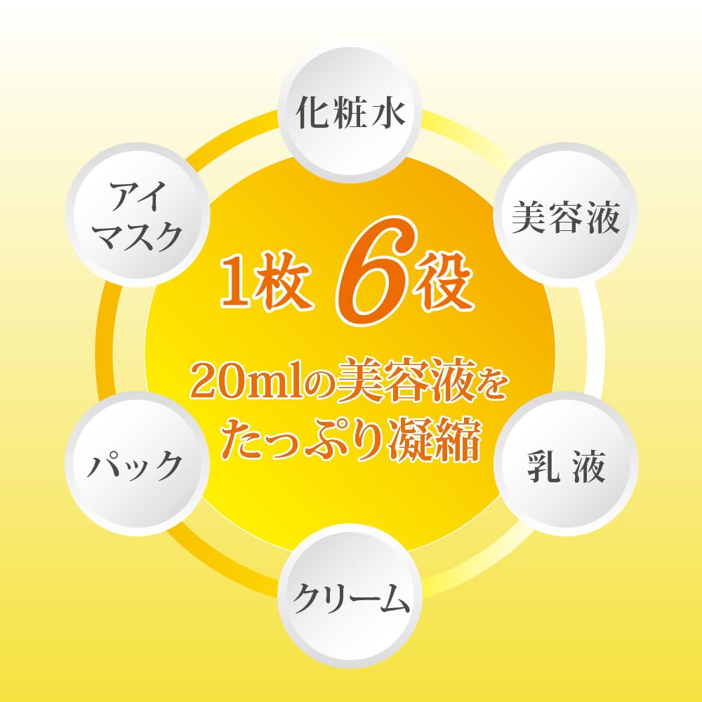 Amazon.co.jp: 潤エッティ ビタミンC配合 フェイスマスク20枚セット