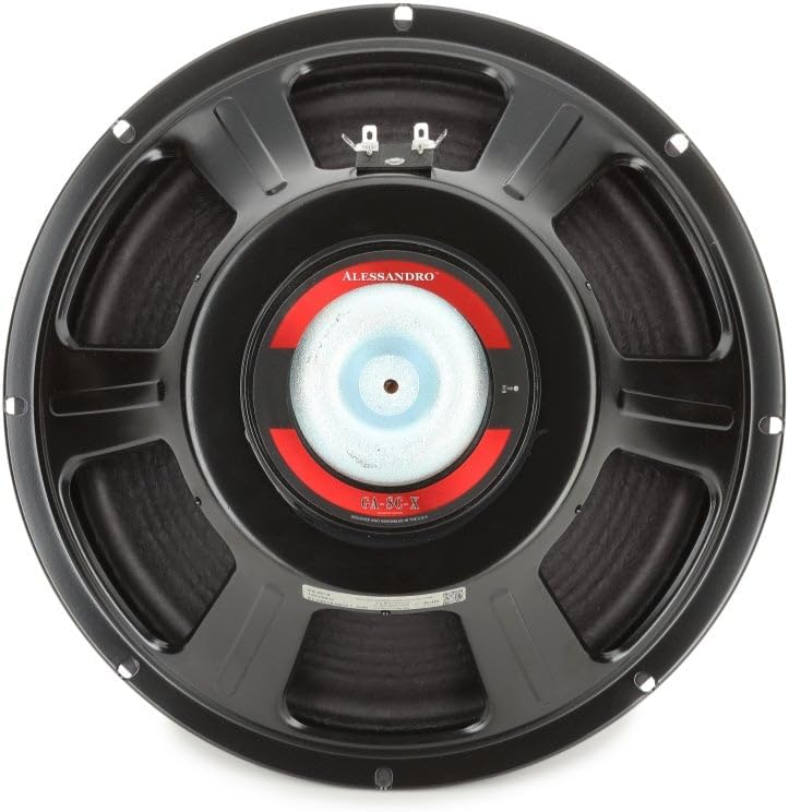 Eminence GA-SC-X Signature 12-Inch Guitar Speaker, 60 Watts, 8 Ohms, Neodymium Magnet, Lightweight Replacement for Electric Guitar Amplifiers