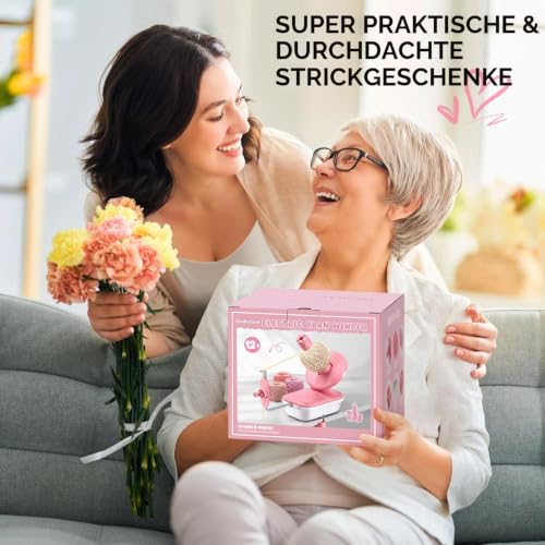 Elektrischer Wollwickler, 3 Geschwindigkeitsstufen, lila – DoubleCare – Bild 8