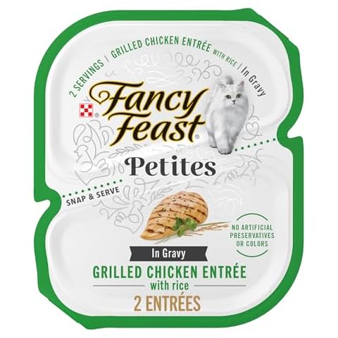 Purina Fancy Feast Petites Grilled Chicken With Rice Entree Wet Cat Food Cover