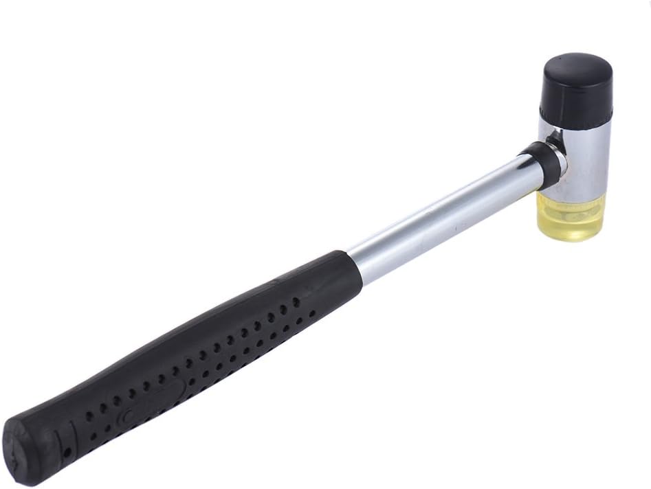 Double Headed Rubber Hammer Mallet Detachable Replaceable Fret Fretboard Fretwork Installing Tool for Guitar Bass Ukelele Mandolin