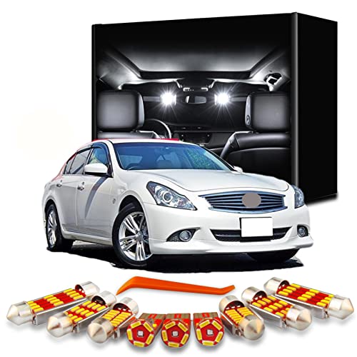 Kit de Luces Interiores de Bombillas LED para Coche sin Error, para Nissan Skyline R32 R33 R34 V35 V36 V37 1989-2016 2017 2018 2019 2020 Cover