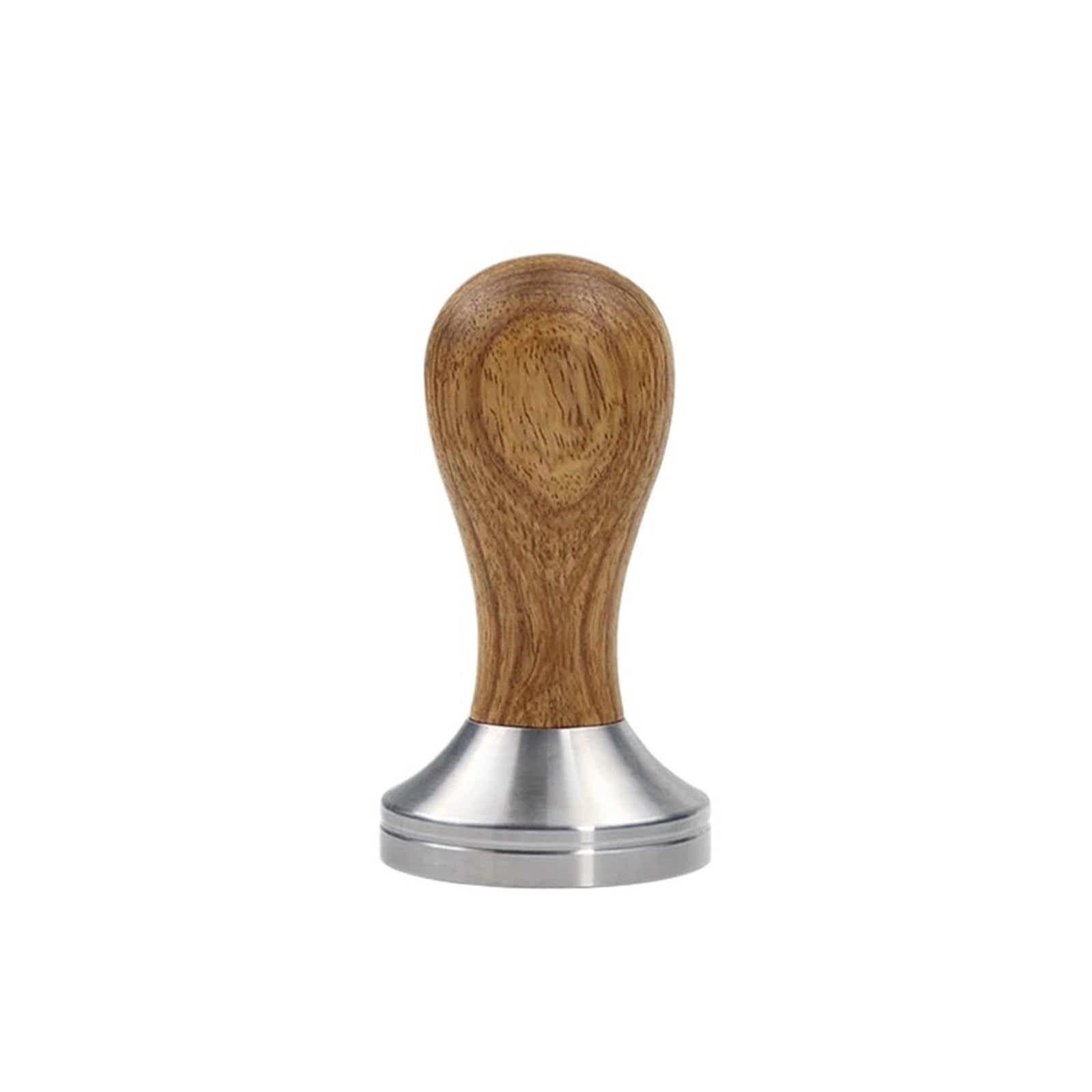 Mango Universal Base Café Tamper Universal 49mm-58,5mm Reemplazo De Barista De Acero Inoxidable(53mm,Dalbergia Odorifera)