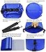 MARCHWAY Floating Waterproof Dry Bag Backpack 5L/10L/20L/30L/40L, Roll Top Sack Keeps Gear Dry for Kayaking, Rafting, Boating, Swimming, Camping, Hiking, Beach, Fishing (Dark Blue, 20L)