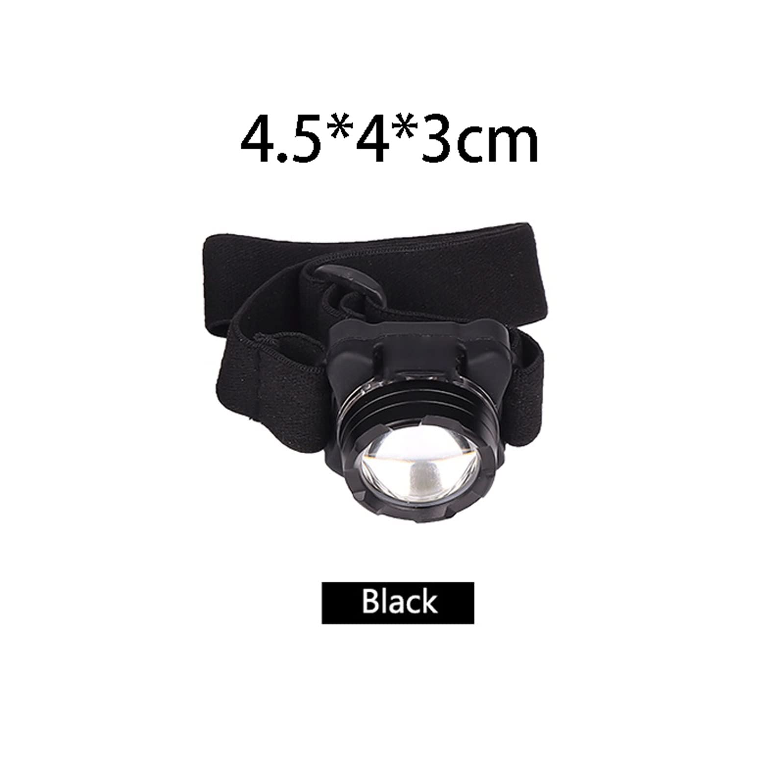 Latarka czołowa wbudowana bateria potężna lampa czołowa USB ładowalna reflektor COB LED czołówka z wodoodporną lampą czołową białe czerwone oświetlenie