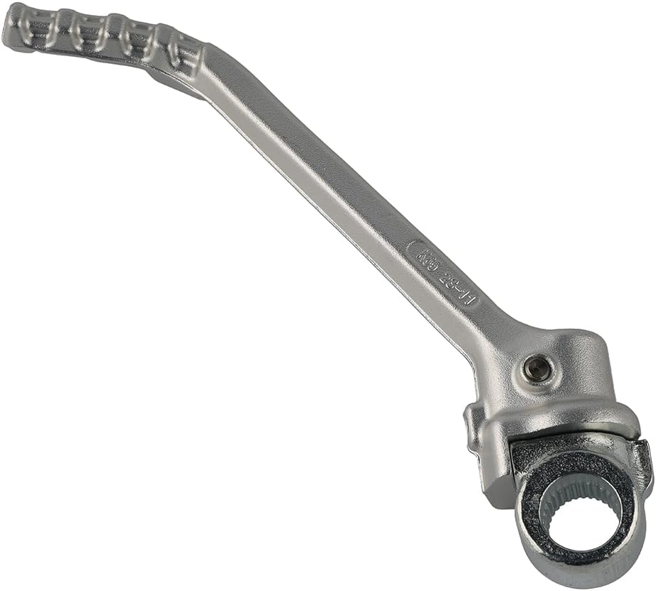 Motorcycle CNC Machined Kick Start Starter Lever Pedal Compatible with KTM 65 SX 2024 2025 2026 Husqvarna TC 65 2024 2025 2026 GASGAS MC 65 2024 2025 2026 Silver
