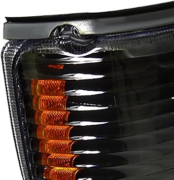 SPEC-D TUNING Black Housing Clear Lens Corner Lights