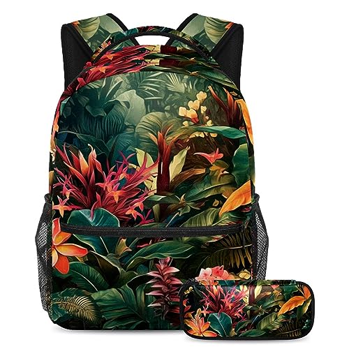 Sac à dos avec trousse à crayons résistant pour simplifier le rangement scolaire