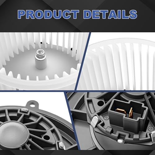 Image of PartsFlow HVAC Blower Motor Rear For 2002 2003 2004 2005 2006 Acura MDX For 2003 2004 2005 2006 2007 2008 Honda Pilot 79310S2K003