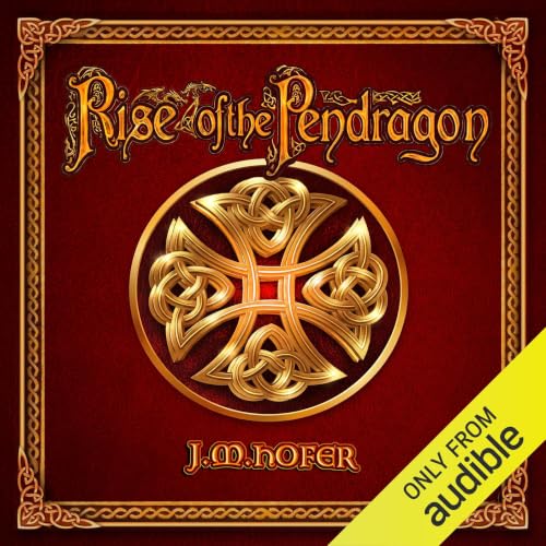 Diseño de la portada del título Rise of the Pendragon