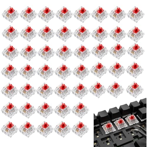 gblckadof 50PCS Clickers for 3D Prints Mechanical Keyboard Switches Pack