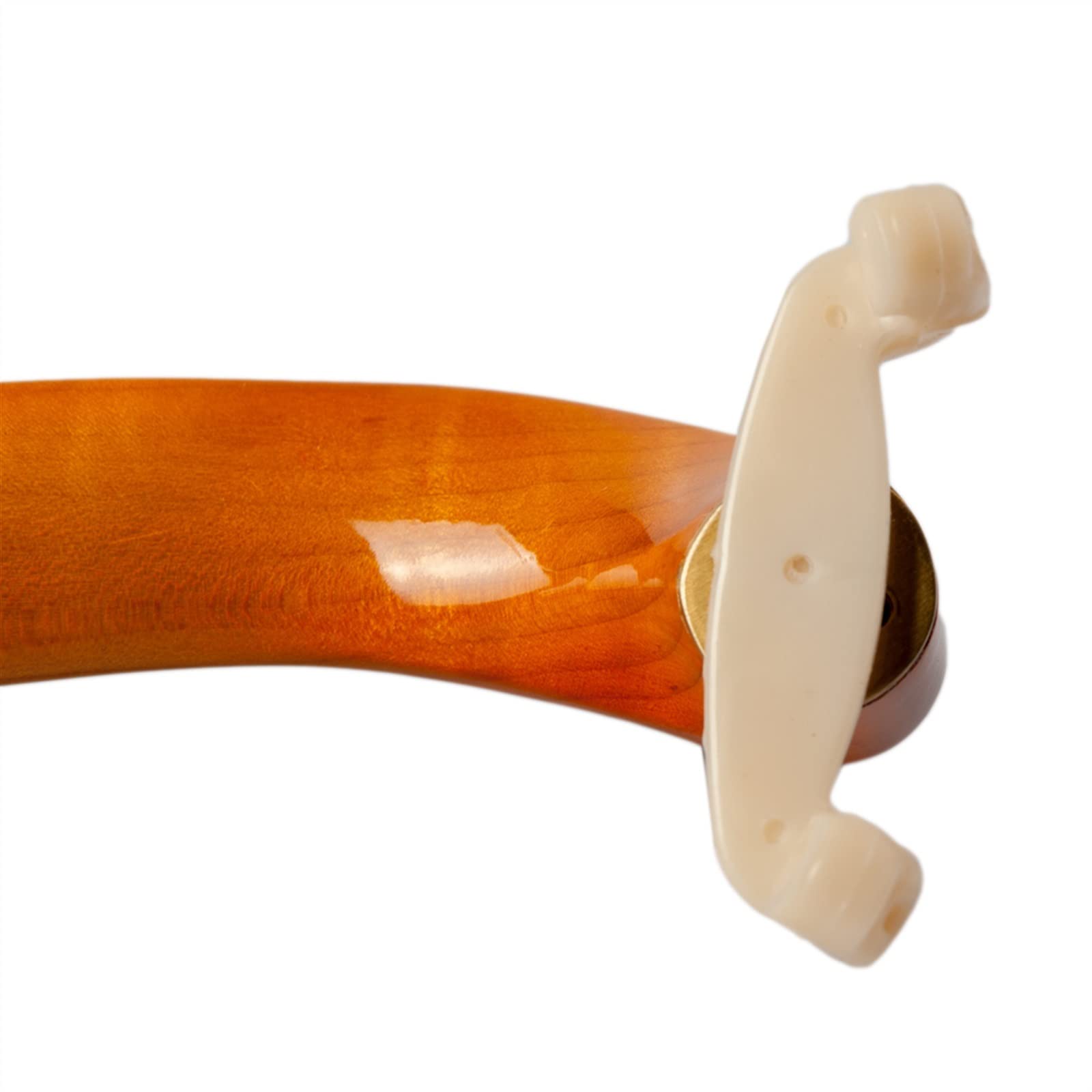 Poggiaspalla Durevole in Acero per Violino per Violino 4/4 3/4 con Accessori per Parti di Violino in Panno per La Pulizia Principiante Accessori per Violino