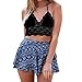 Lisli® Women's Sexy Cami Sleeveless Crop Tops Camisole Bikini Tops vest (Black)
