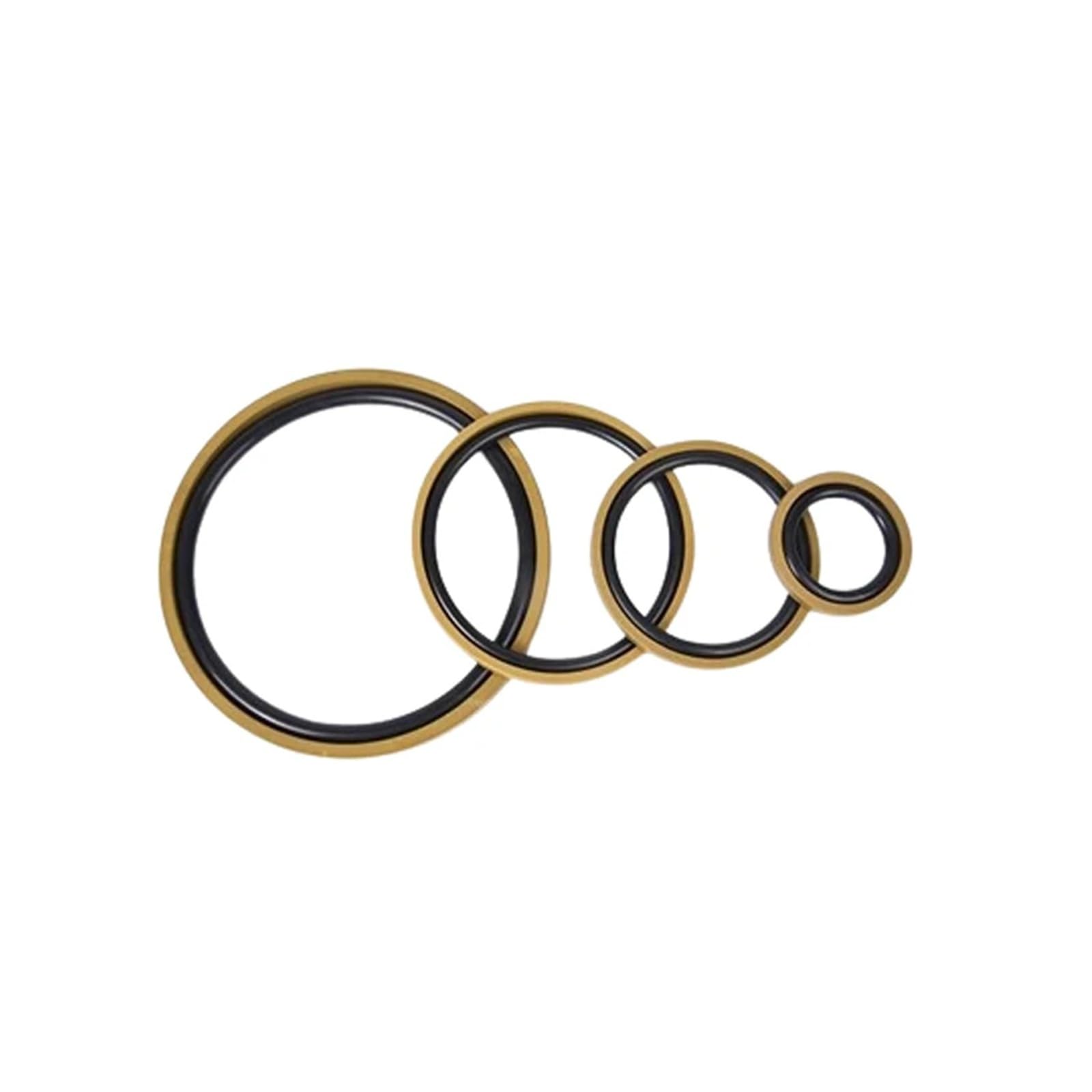 1 sello alternativo de cilindro hidráulico, anillo de PTFE y junta tórica NBR.(105x94x4.2mm)