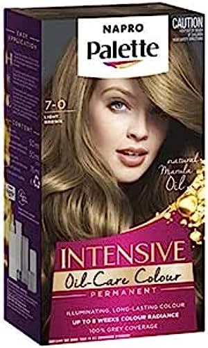 Napro Palette, Permanent Hair Colour, 7-0 Light Brown