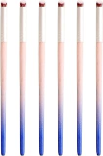 KAAGEE 6pieces Ombre Nail Brush Wood Nail Pen Ombre Brush for Gel Nails Nail Gradient Brush Nail Design Brushes Nail Painting Kit Nail Art Tools Acrylic Nail Accessories