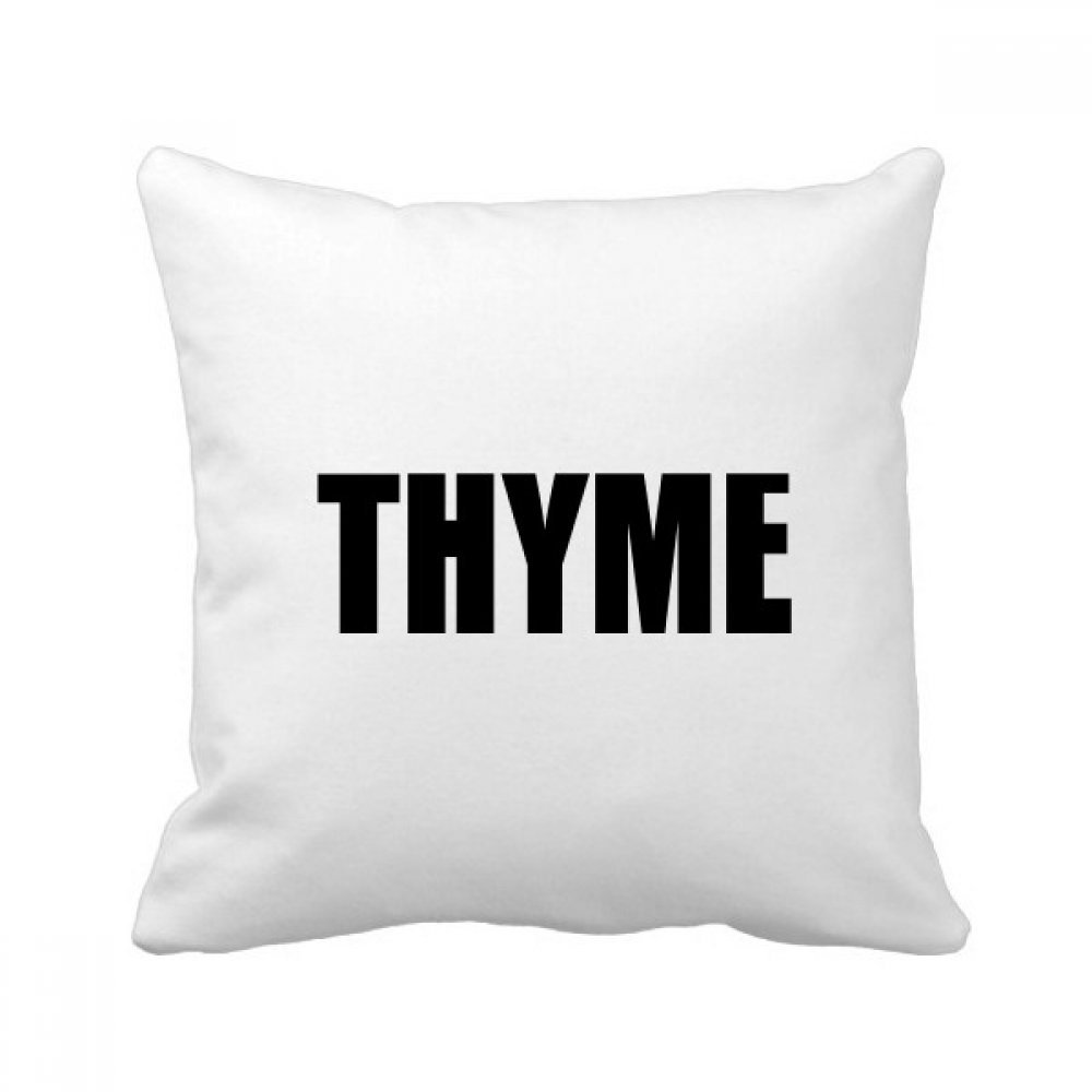 Coussin 40x40cm motif thym légumes pour raviver un canapé terne