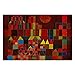 Paul Klee Castle And Sun Puzzles para adultos, 1000 piezas de rompecabezas para niños, regalo para niños y niñas, 50,8 x 76,2 cm