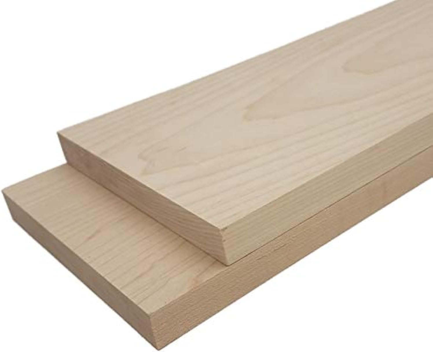 Barrington Hardwoods Maple Lumber Boards 3/4" x 6" (3/4" x 6" x 12") (2Pc)