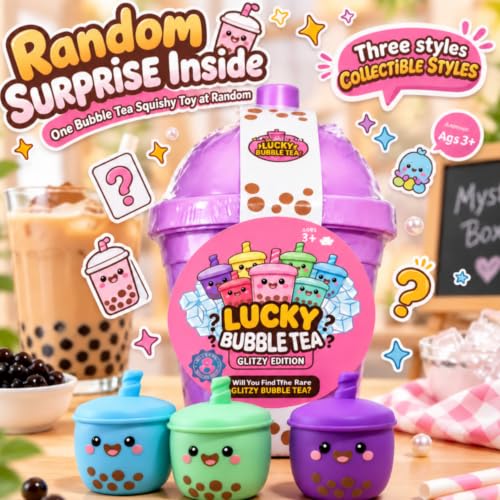 50%off Bubble Tea Cute Style Squishies Box for Adults