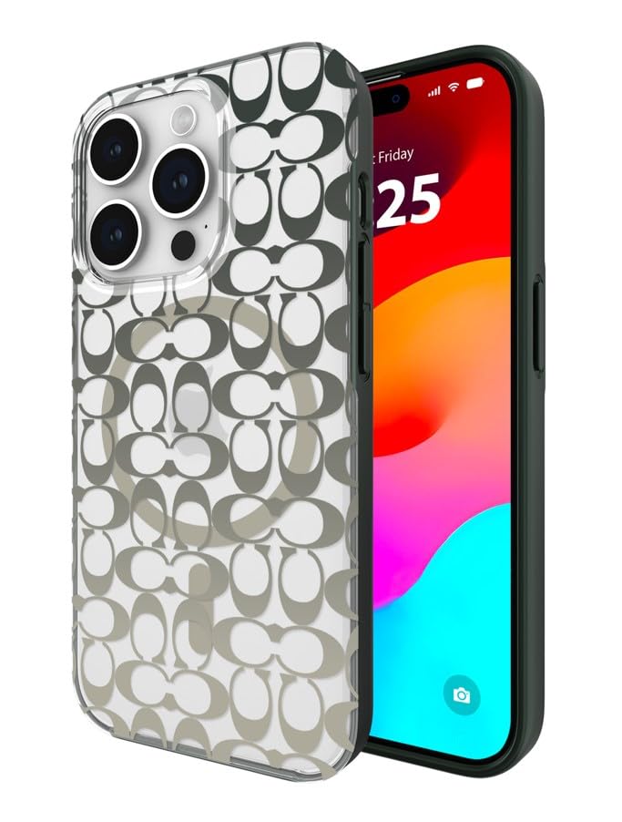 Amazon.co.jp: [Coach] iPhone 15 Pro ケース Protective Case for 