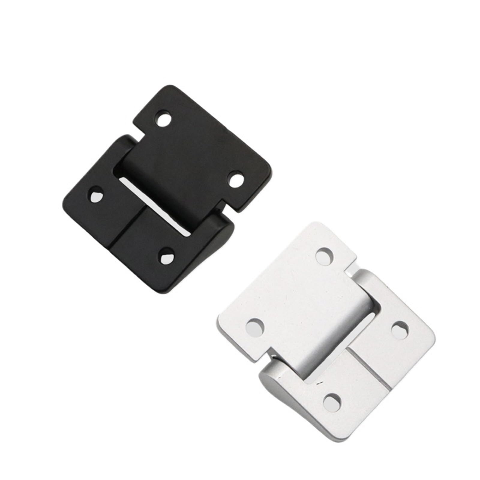 Zinc Alloy Damping Hinge Industrial Equipment Load-Bearing Torque Positioning Hinge 1Pcs(Silvery,3.4N.m)