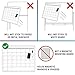 Magnetic-Receptive Dry Erase Monthly Extra Large White Board Calendar for Wall 38x50, Big Whiteboard Calendar with Iron Sheet Backing-Works with Magnetic Markers Eraser, Giant Blank Poster with Square
