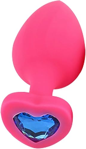 Miniatura 3 de Cuentas de tapón anal de silicona con forma de corazón de tamaño pequeño, inserción de joyería para el ano gay, juguetes sexuales para hombres y