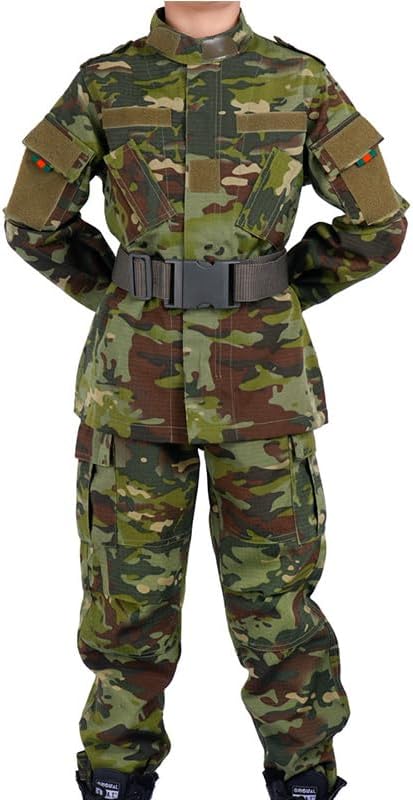 Outdoor Sports Airsoft Shooting Shirt Pants Set Battle Dress Uniform Tactical BDU Set Adult Child Combat Clothing