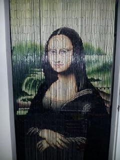 ABeadedCurtain 125 String Mona Lisa Beaded Curtain Handmade with 4000 Be...