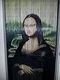 ABeadedCurtain 125 String Mona Lisa Beaded Curtain (+Hanging Hardware)