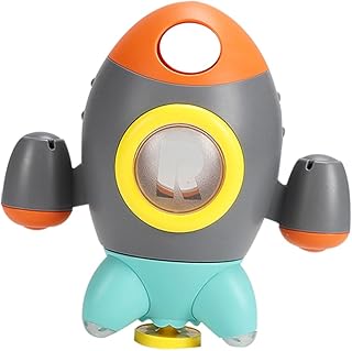 Toyvian 2 Peças Brinquedo De Fonte De Foguete Brinquedos De Piscina Brinquedo De Banheira De Criança Para Brinquedo De Banho De Criança Brinquedo De Banho De Foguete Foguetes Brinquedo De