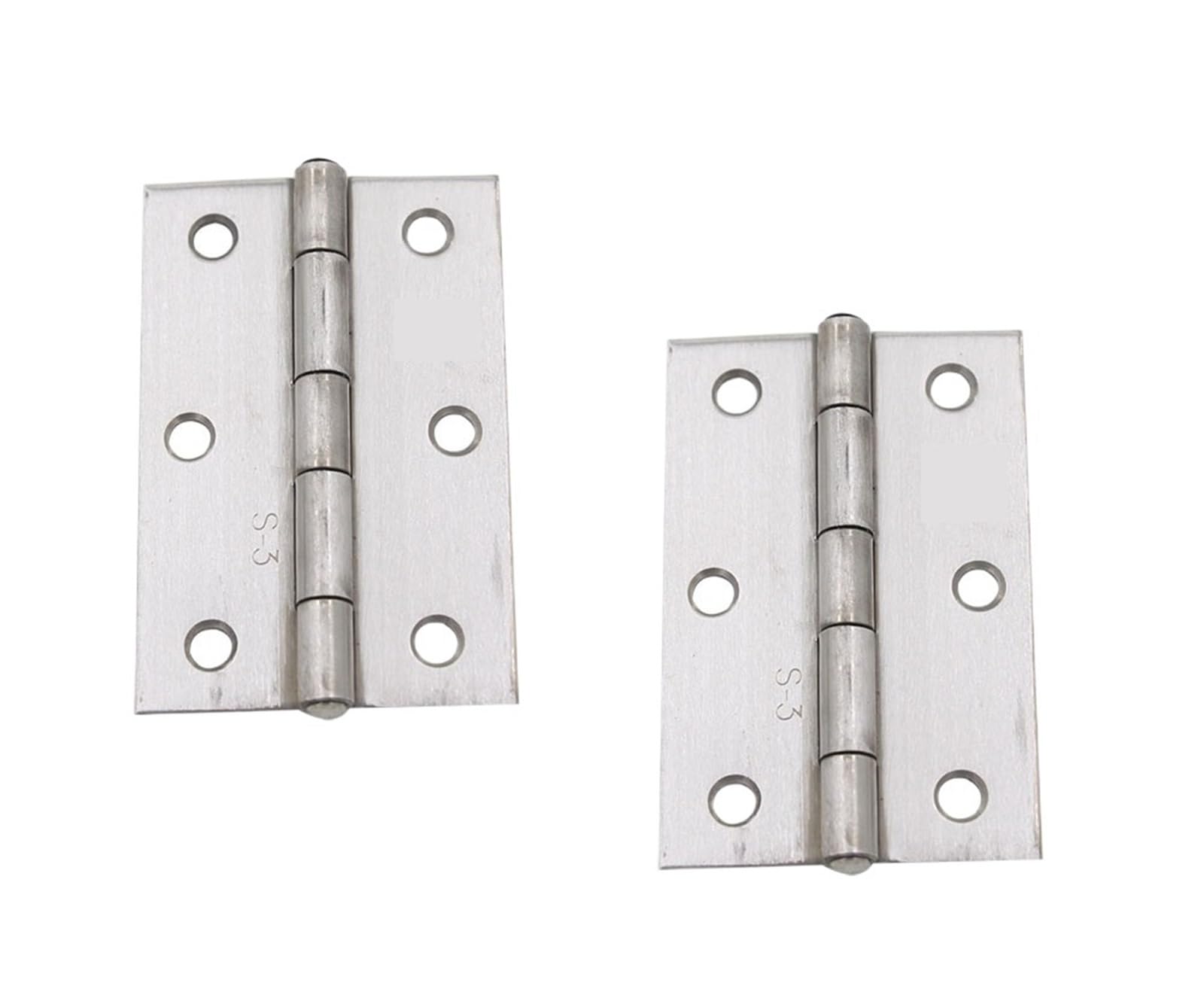 Charnière d'angle de porte 2,5 pouces en acier inoxydable 304 pour placard et meuble cuisine