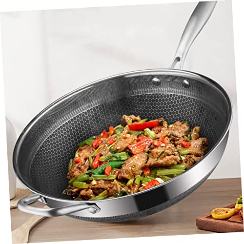 Wok de Acero Inoxidable Zerodeko con Diseño Antiadherente miniatura 6