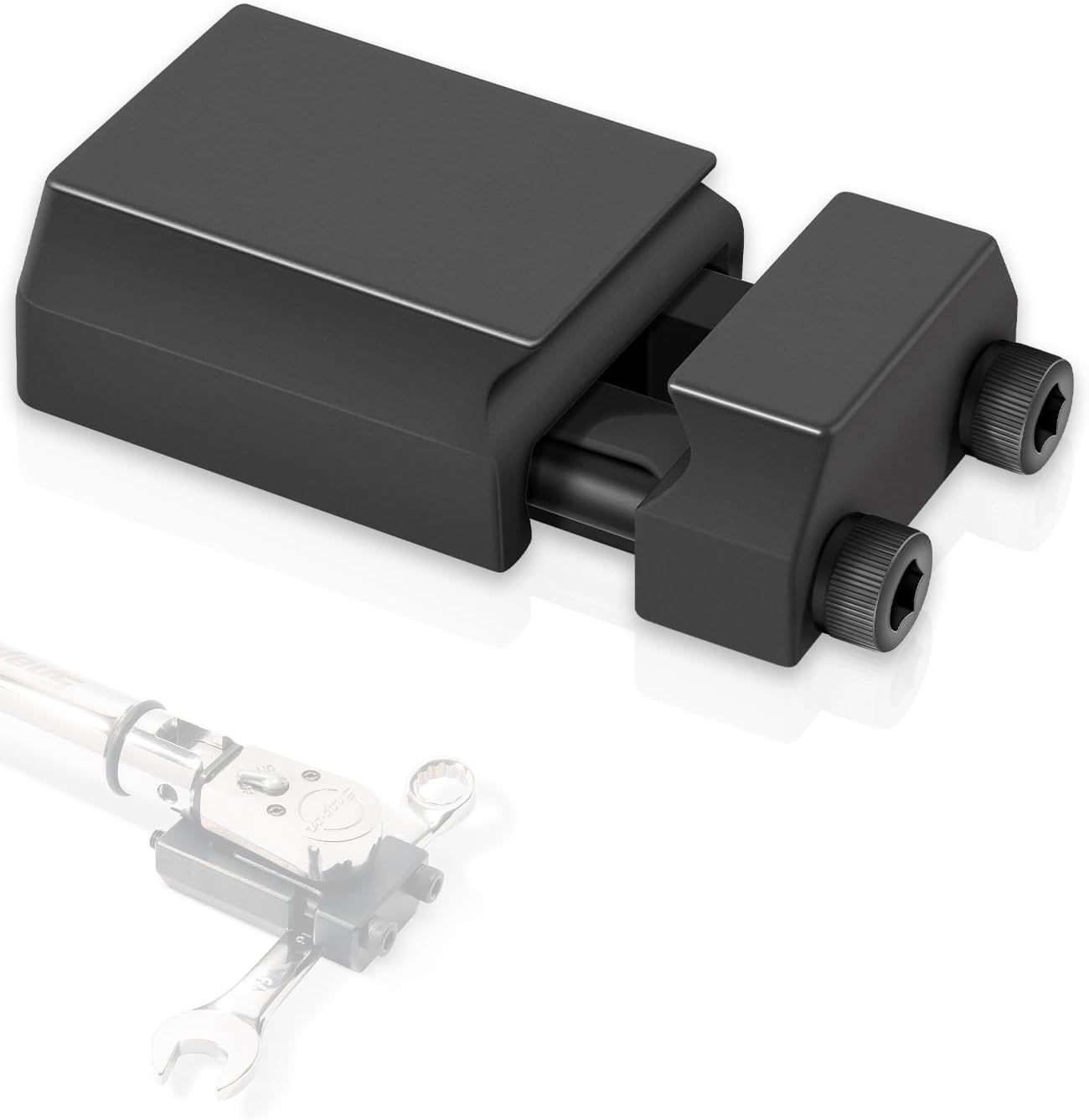 08-0380 Adjustable Torque Wrench Adapter, Fits 6-19mm Metric / 1/4"-3/4" SAE Wrenches and 6-12mm and 1/4"-3/8" Allen wrenches