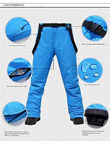 Roupa de neve feminina Mantenha-se quente engrossar, roupas de esqui femininas casaco de neve fácil