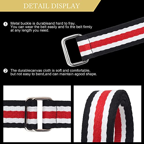 Image of ZORO Cotton Woven Fabric Belt for Men | M01-CB01 | Pack of 2