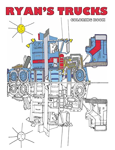Ryan's Trucks: Coloring Book