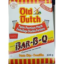 Old Dutch BBQ Potato Chips, 220g/7.8 oz., Box Imported from Canada