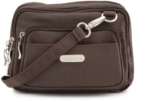 Image of Baggallini Triple Zip Bagg JAV Cross Body