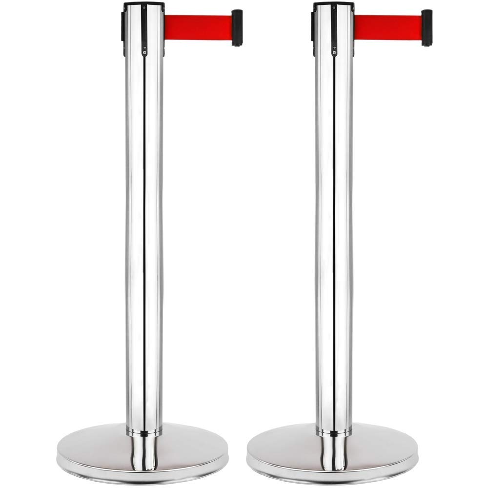 PrimeMatikSpacer post 2 pcs stainless steel with 3m extensible tape 320 x 63 x 910 mm