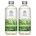 Produktbild Raumduft Nachfüller Lemongrass - Zitronengras 1000ml - 2x500ml - Nachfüllflasche mit Naturreinem Ätherischen Lemongras Öl - Intensiv & Langanhaltend Natürlicher für Raum - Küche