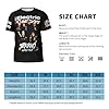 TZVEHAFYA Men's Callboys Music Band Electric T-Shirt Stylishprinted Short Sleeve Shirt Casual and Versatile Suitable for Multiple Scenarios Multicoloured L #2