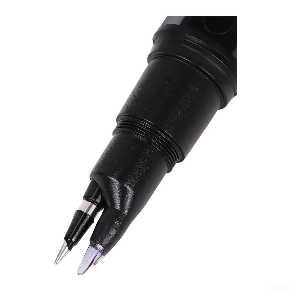 Tester di qualità dell'acqua 3 in 1 misuratore di temperatura pH penna digitale per acquario, piscina, laboratorio, idroponica, nero
