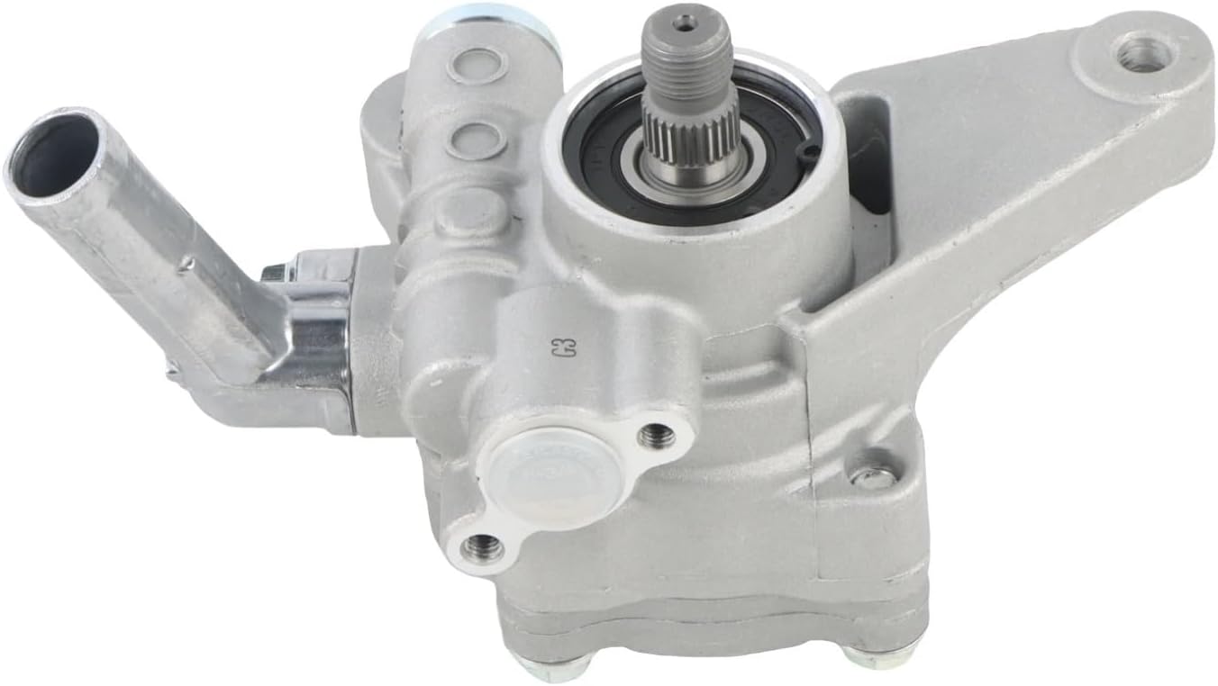 1PC Aluminum Power Steering Pump Compatible For Odyssey Cargo LX EX EX-L V6 3.5L Compatible For Mini Passenger Van 6110P8FA01 56110P8FA02