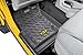 Bestop 51509-01 Front Pair of Floor Mats for Jeep Wrangler 1997-2006