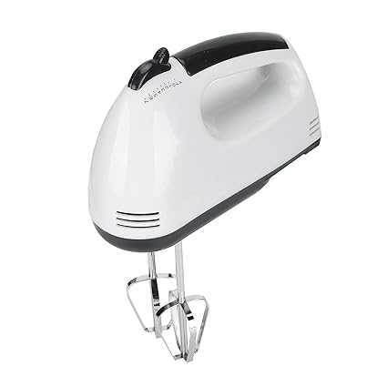 Electric Mixer, Labor Saving 7 Gear Anti Collision EU Plug 220?240V Wear Resistant Egg Beater with Stirring Rod for Kitchen for Restaurant